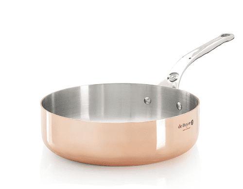 Contemporary Copper Cookware Set