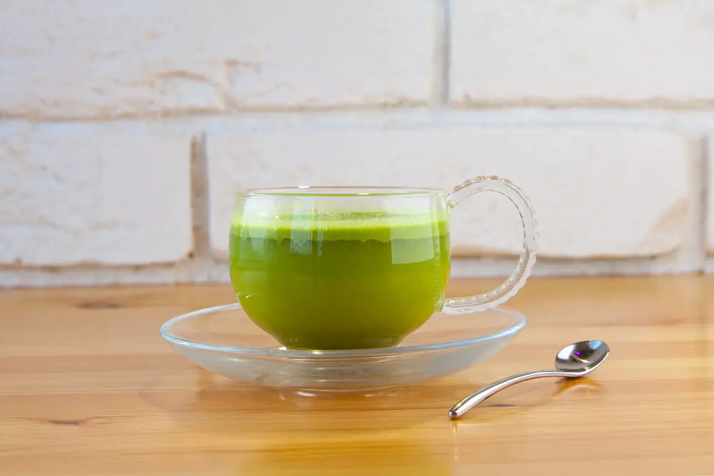 Green Tea for Vegetable Smoothie